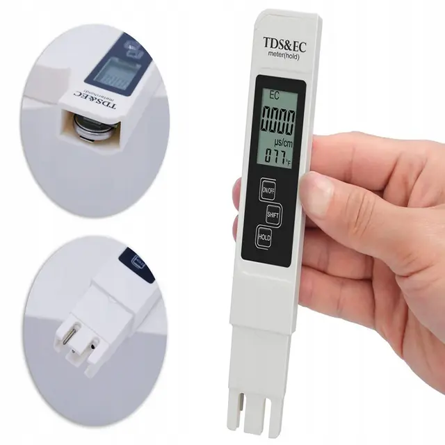 TDS & EC Meter Portable TDS & EC Temperatur water tester